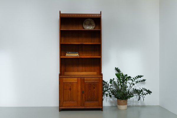 Antique Oregon Pine Bookcase by Martin Nyrop for Rud Rasmussen