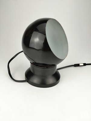 Black Magnetic Eyeball Table Lamp by Benny Frandsen for E.S. Horn, Denmark, 1970s