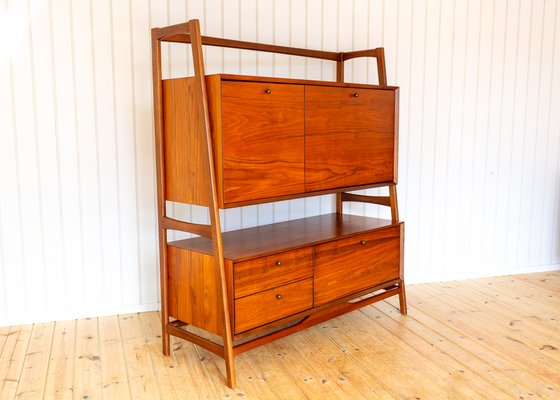 Mid-Century Danish Teak Double Sideboard by Hans J. Wegner for Ry