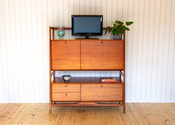 ダンスク　DANSK レクタングラーベイカー Mid-Century Danish Teak Double Sideboard by Hans J. Wegner for Ry