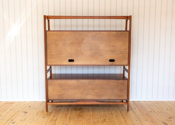 Mid-Century Danish Teak Double Sideboard by Hans J. Wegner for Ry
