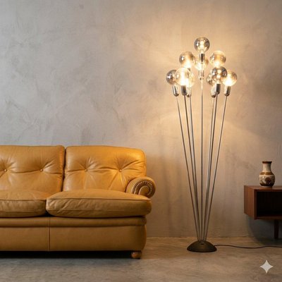 Space Age Stand Light スペースエイジ Vintage Space Age Floor Lamp for sale at Pamono