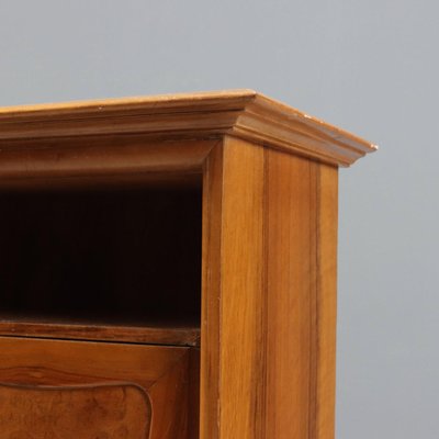 Small Vintage Walnut Veneer Cabinet, 1950s for sale at Pamono