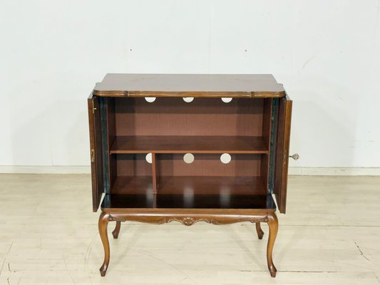 Antique Baroque TV & Phonograph Cabinet, 1970s for sale at Pamono