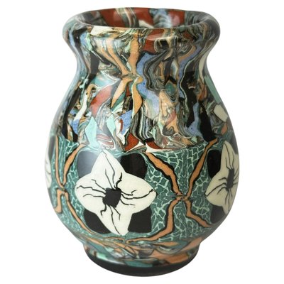 Terre Mêlée Mosaic Vase by Jean Gerbino for Vallauris, France