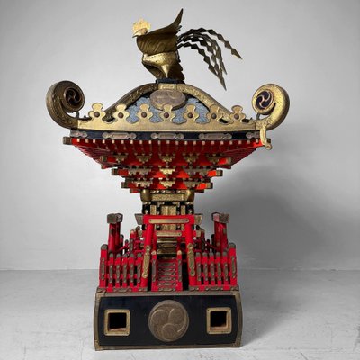 Japanese Mikoshi Portable Shinto Shrine, 1920s for sale at Pamono