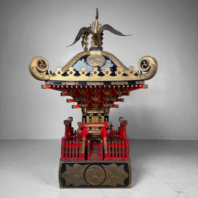 Japanese Mikoshi Portable Shinto Shrine, 1920s for sale at Pamono