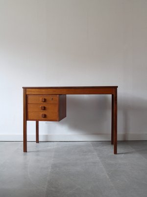Vintage Danish Desk in Teak attributed to Domino Møbler, 1960s for