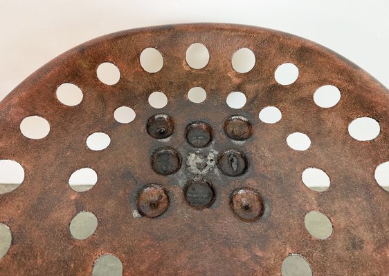Vintage Industrial Swivel Chair, 1950s for sale at Pamono