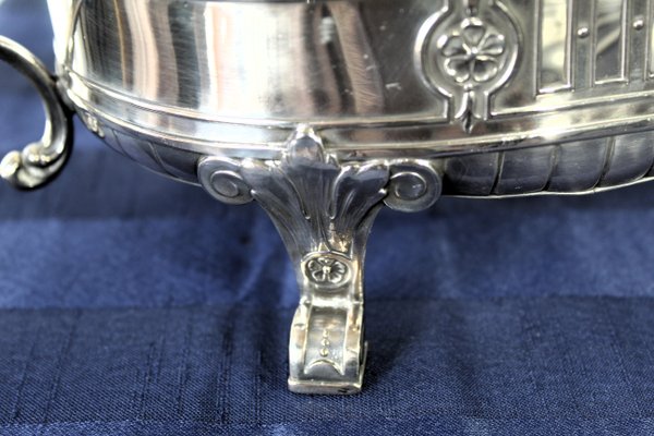 Silver-Tin Jardiniere attributed to Quist, Germany, 1890s for sale
