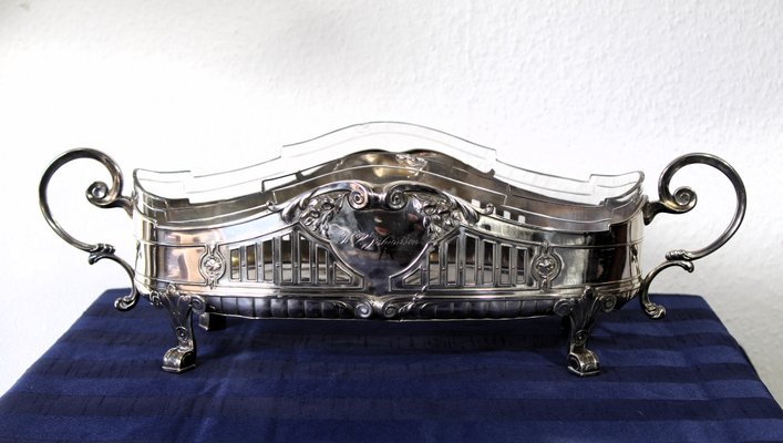 銀貨セット　ドイツ　フランス　オーストリア Silver-Tin Jardiniere attributed to Quist, Germany, 1890s for sale