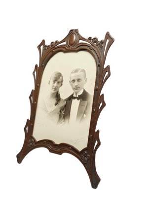 Art Nouveau Tin Frame, France, 1950s for sale at Pamono