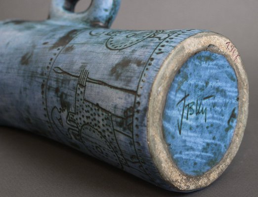 French Decorative Pitcher by Jacques Blin, 1960s for sale at Pamono