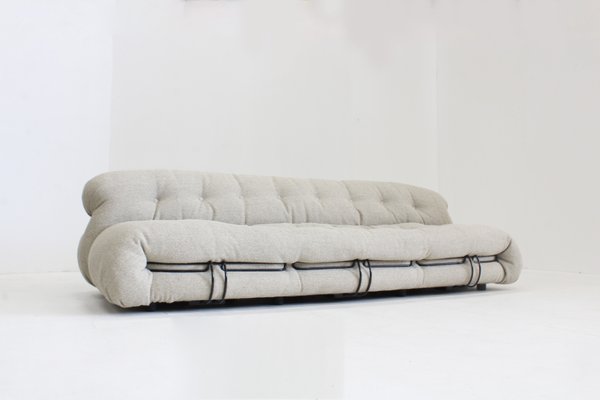 Soriana Three-Seater Sofa by Afra and Tobia Scarpa for Cassina
