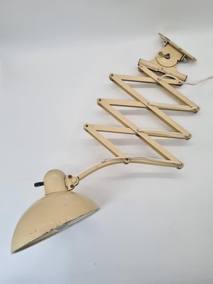 Brass Sissor Lamp フランス ビンテージ シザー ランプ ドイツ Vintage Industrial Wall-Mounted Scissor Lamp from Kaiser Idell