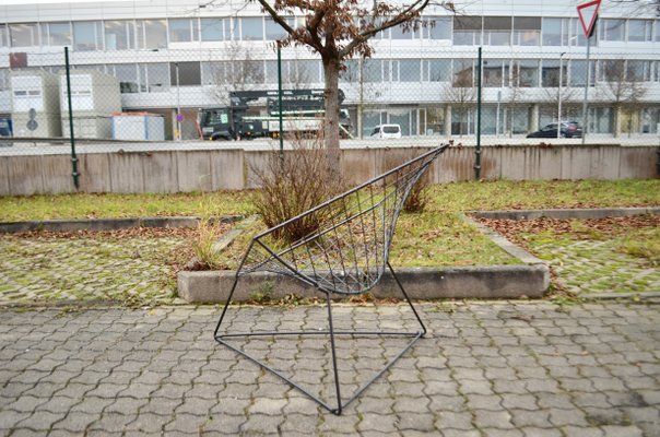 Model OTI 1980 Wire Lounge Chair by Niels Gammelgaard for Ikea
