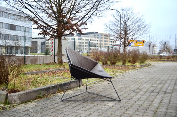Model OTI 1980 Wire Lounge Chair by Niels Gammelgaard for Ikea