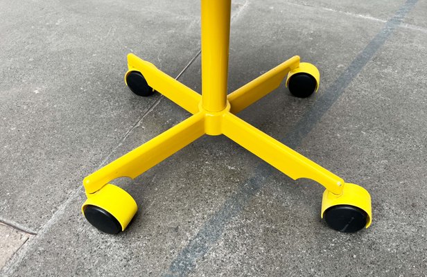 Mid-Century Modern Yellow Danish Children's Swivel Chair by Jørgen