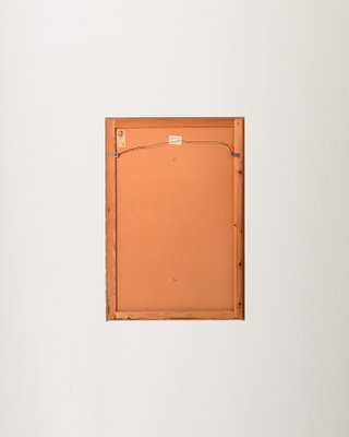 Swedish Mirror by Lars-Göran Nilsson for Glas and Trä Hovmantorp
