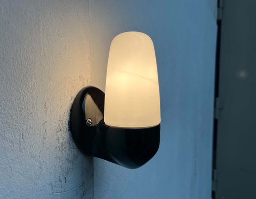 Mid-Century Modern German Ceramic 6067 Sconce by Wilhelm Wagenfeld