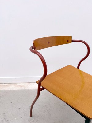 Rio Chair in Wood and Metal by Pascal Mourgue, 1991 for sale at Pamono