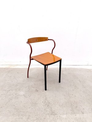 Rio Chair in Wood and Metal by Pascal Mourgue, 1991 for sale at Pamono