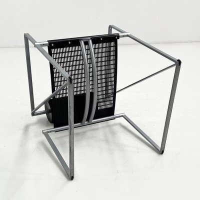 Black and Grey Seconda Chair by Mario Botta for Alias, 1980s for