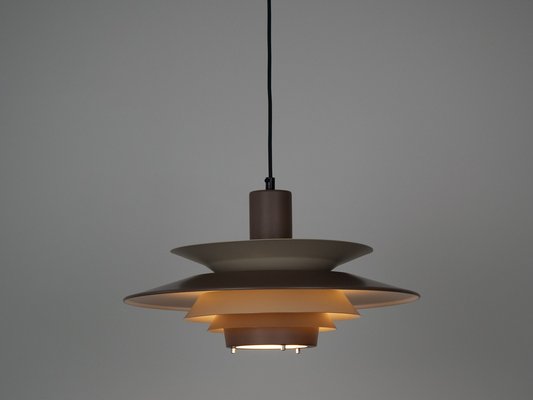 Vintage Aluminum Pendant Lamp by Knud Christensen, 1980 for sale