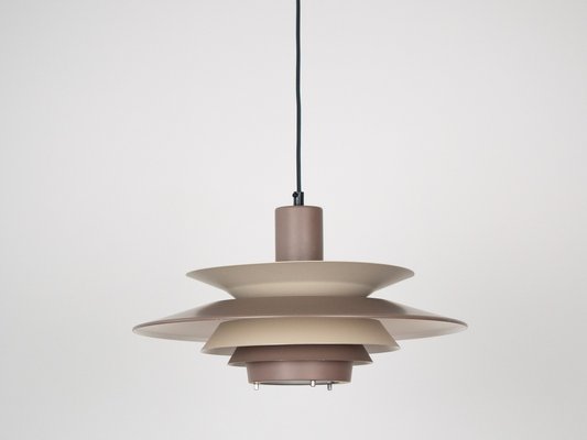 Vintage Aluminum Pendant Lamp by Knud Christensen, 1980 for sale