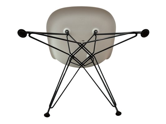 White DSR Chairs by Charles & Ray Eames for Vitra, 2012, Set of 4