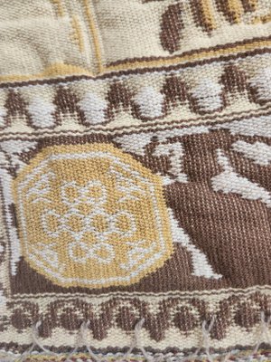 Medieval Hunts of Maximilian Wool Tapestry, Brussels, 1960s for