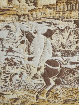 tapestry mania出品 Medieval Hunts of Maximilian Wool Tapestry, Brussels, 1960s for