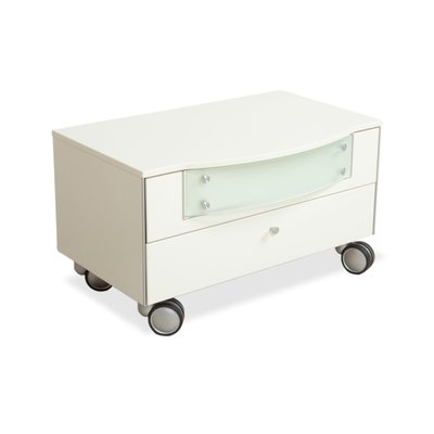 Wooden Sideboard in White from Hülsta for sale at Pamono
