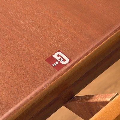 British Round Dining Table in Walnut and Teak from G-Plan, 1950