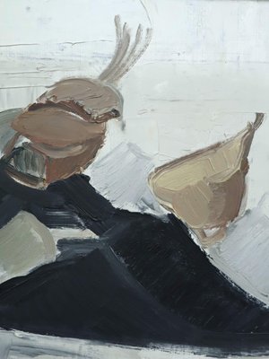Oil painting コンポジション5 Still Life Composition, 1950s, Oil