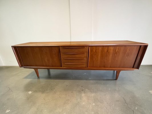 Model 1560 Teak Sideboard from Bernhard Pedersen & Søn, 1960s for