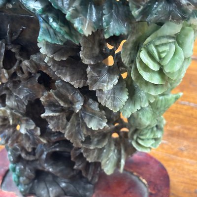 20th Century Chinese Art Jade Vase Sculpture, 1900 for sale at Pamono