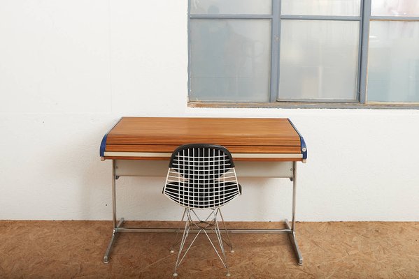 Walnut desk george nelson desk Vintage Mid Century Modern Walnut Executive Desk George nelson herman miller walnut executive desk, Mid