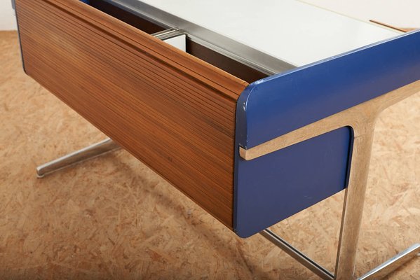 Action Office Desk in Walnut by George Nelson for Herman Miller, 1960s