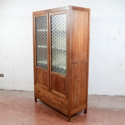 希少 Antique wooden display stand 20th Century Wooden Display Cabinet for sale at Pamono