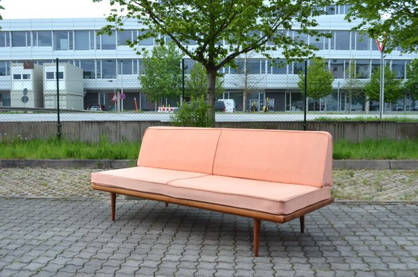 Minerva Daybed Sofa in Teak by Peter Hvidt for France & Søn