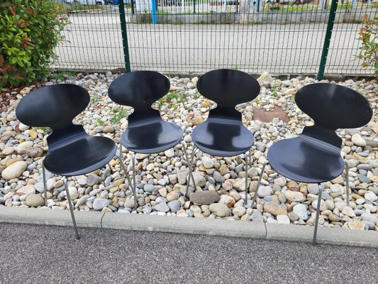 Ant Chairs by Arne Jacobsen for Fritz Hansen, 1976, Set of 4 for