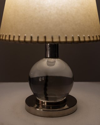Model 7706 Adjustable Table Lamp by Jacques Adnet for Baccarat
