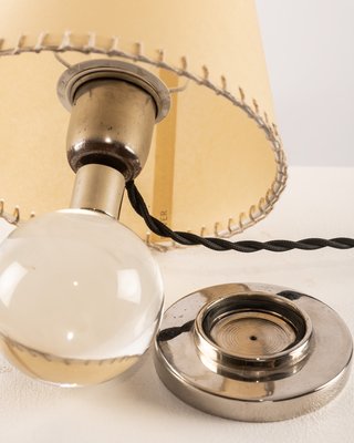 Model 7706 Adjustable Table Lamp by Jacques Adnet for Baccarat
