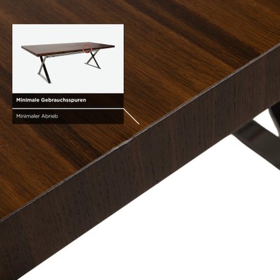Maxalto Max Wooden Dining Table from B&B Italia for sale at Pamono