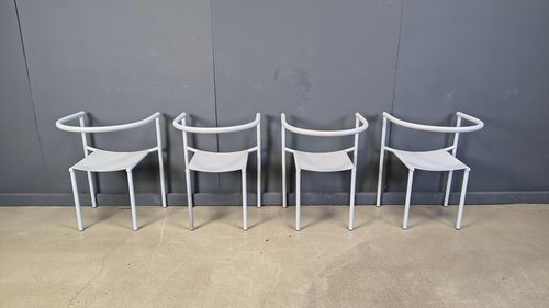 Vintage Von Vogelsang Chairs by Starck for Driade, 1980s, Set of 4