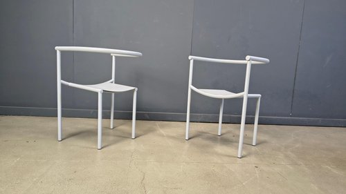 Vintage Von Vogelsang Chairs by Starck for Driade, 1980s, Set of 4
