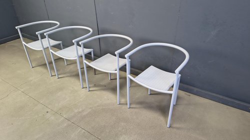 Vintage Von Vogelsang Chairs by Starck for Driade, 1980s for sale