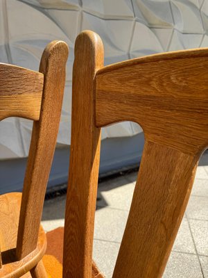 Brutalist Chair in Oak by De Puydt, 1960s for sale at Pamono