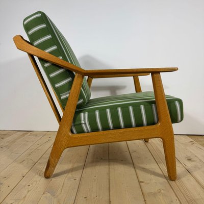 Mid-Century Modern Danish Chair in Teak and Oak Frame from